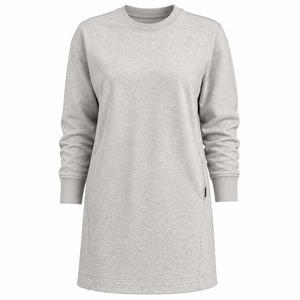 Alaskan Hardgear Sweatshirt Dress Womens S Gray Cotton Pockets Duluth Tough